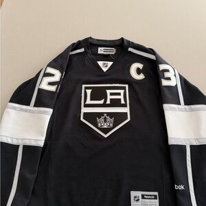 Reebok Black and White LA Kings Jersey